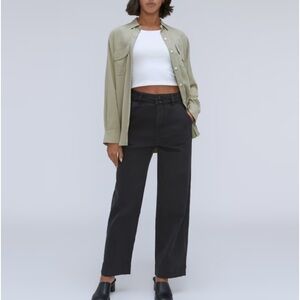 Everlane Black Wide Leg Pants